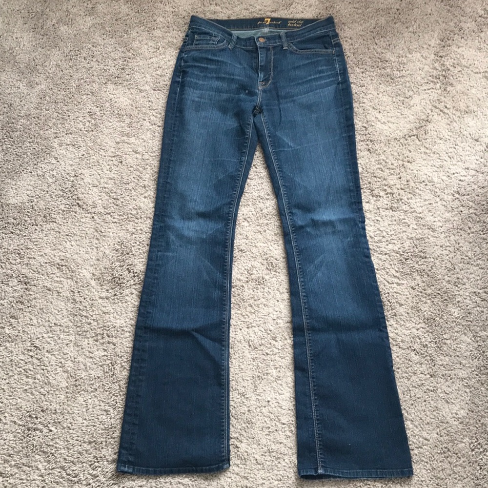 7 FOR ALL MANKIND BOOTCUT JEANS